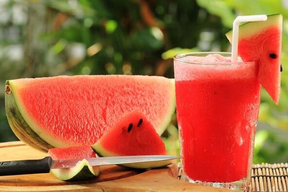 La sandía es buena para el cuerpo humano, pero debe consumirse con moderación. 